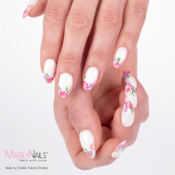 MarilyNails Rubber Base #Milky White 1M THF - Slika 3