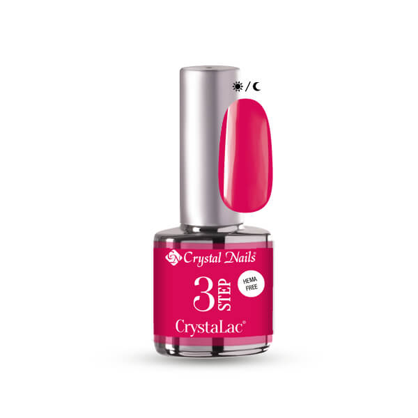 3 STEP CRYSTALAC #G4 (4ml) - Glowy Magenta