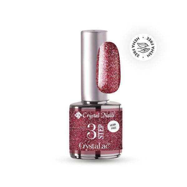 3 STEP CRYSTALAC #06FP (4ml) - Full Platinum - Italian Ruby