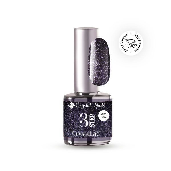 3 STEP CRYSTALAC #07FP (4ml) - Full Platinum - Dazzling sapphire