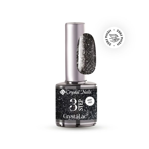 3 STEP CRYSTALAC #08FP (8ml) - Full Platinum - Dark Shadows