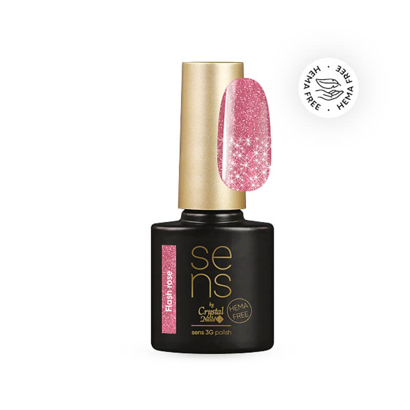 Sens trajni lak 3S #Flash Holo Rose THF