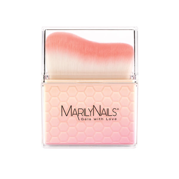 MarilyNails Četkica za prašinu s kutijicom