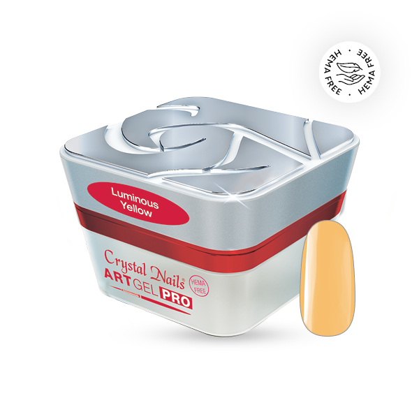 Art Gel Pro #Luminous Yellow u posudici THF