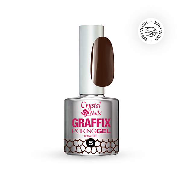 Graffix Poking Gel - 05 Chocolate Brown (4ml)