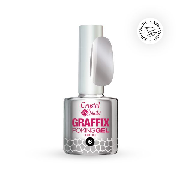 Graffix Poking Gel - 06 Silver (4ml)