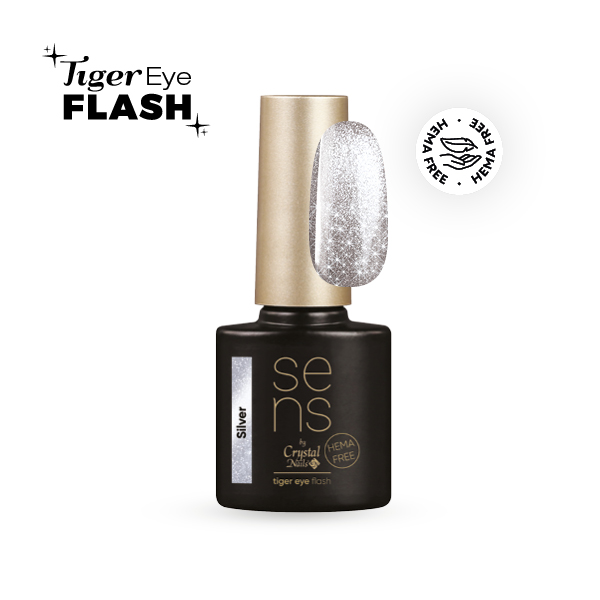 Sens Tiger Eye trajni lak 3S Flash #Silver THF