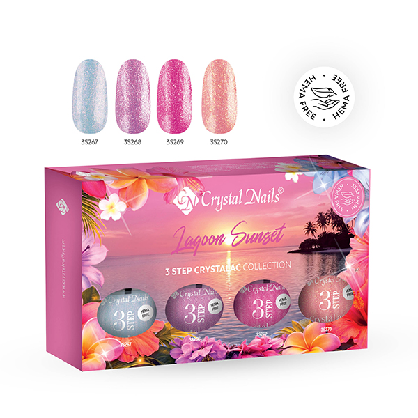 Lagoon Sunset 3Step Set (4x4ml)