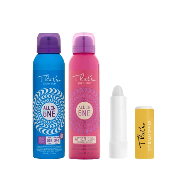 That'so SPF & After Sun Set + gratis SPF50 balzam