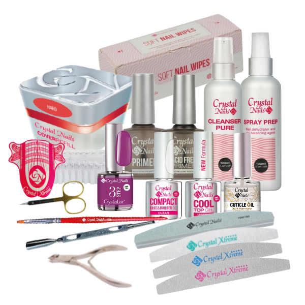 Crystal Nails Starter Set Za Gel Nokte bez lampe
