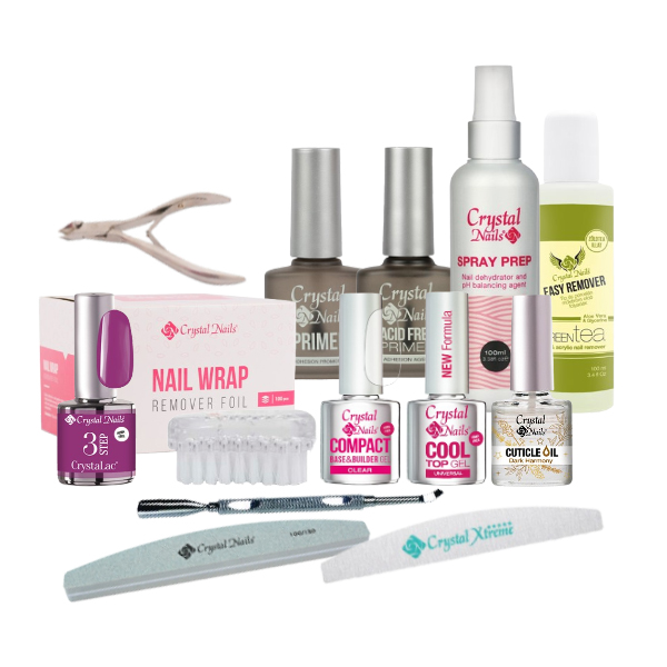 Crystal Nails Starter Set Za Trajni Lak (bez lampe)